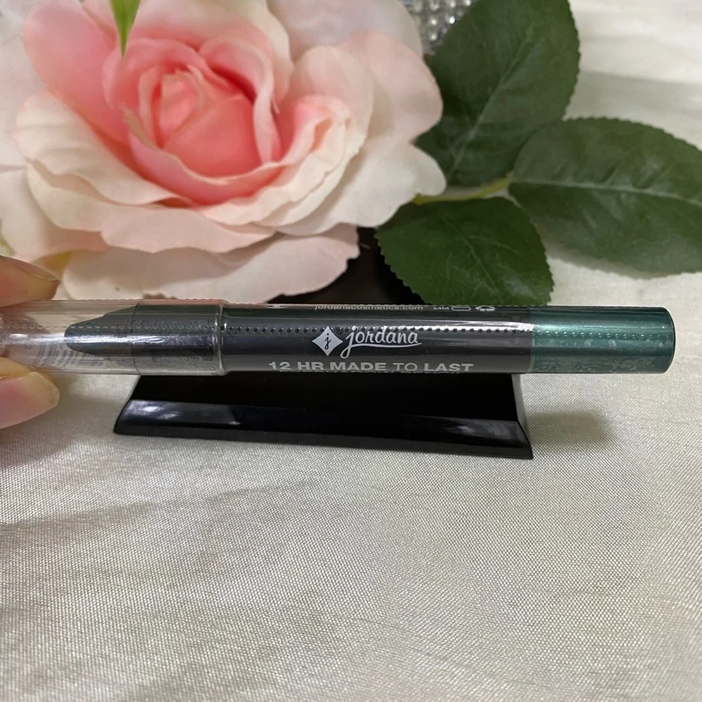 JORDANA 12 HR MADE TO LAST EYESHADOW PENCIL COLOR 08 ENDLESS EMERALD